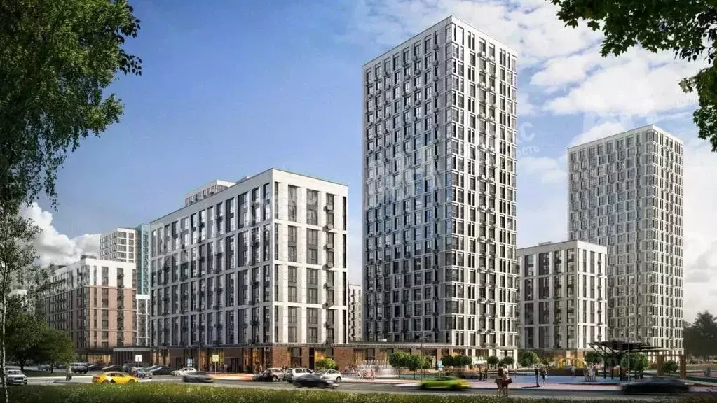 Помещение свободного назначения в Москва Бунинские Кварталы жилой ... - Фото 1