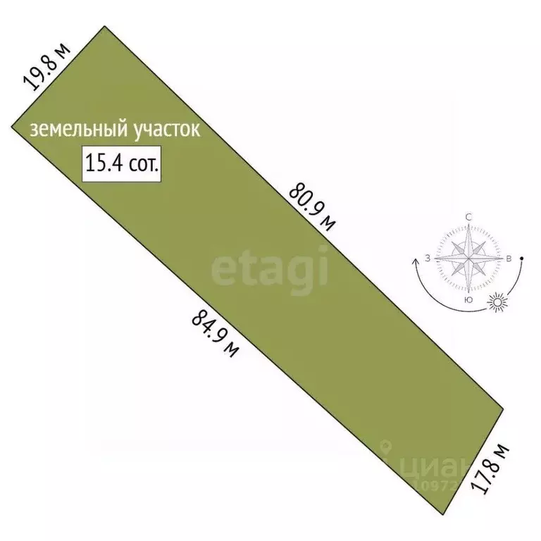 Участок в Башкортостан, Стерлитамакский район, Подлесненский ... - Фото 1