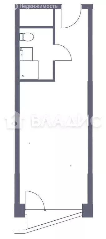 Квартира-студия: Одинцово, улица Чистяковой, 8к2 (24.25 м) - Фото 0