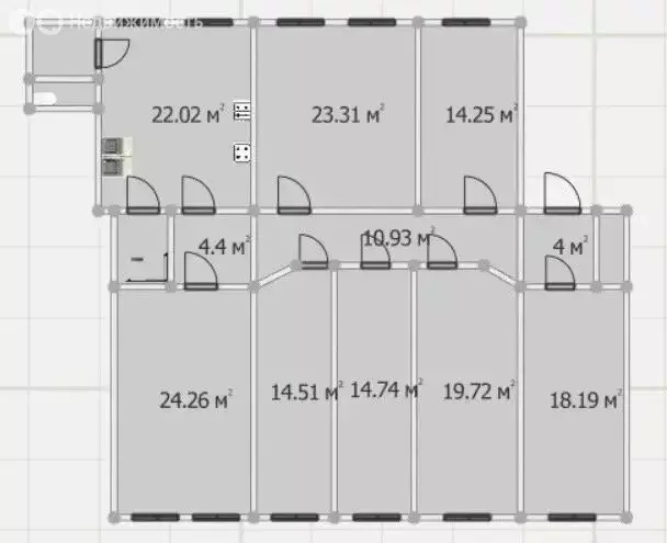 7-комнатная квартира: Санкт-Петербург, Садовая улица, 48 (184.6 м) - Фото 2