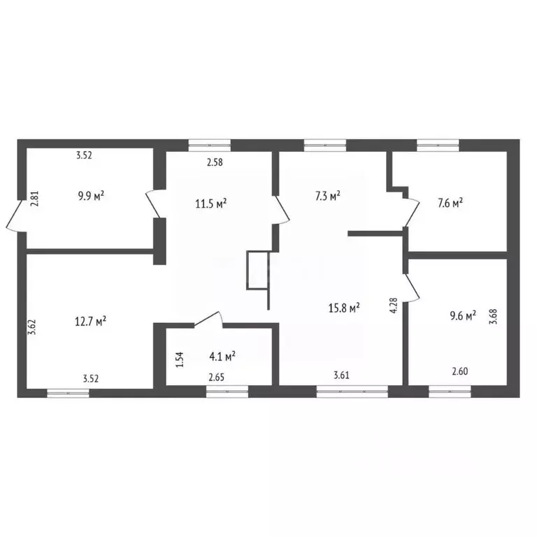 Дом в Кемеровская область, Березовский ул. Гагарина, 3 (82 м) - Фото 2