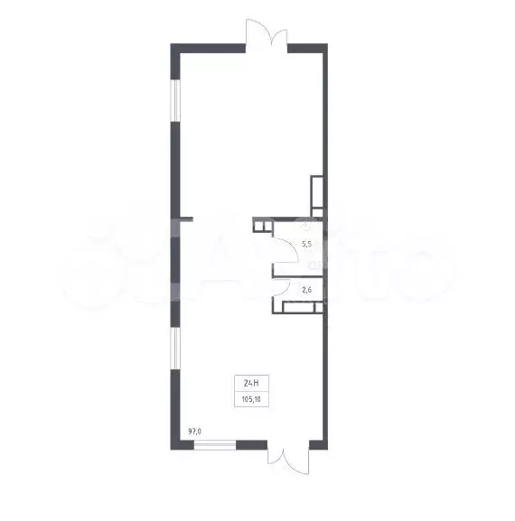Продам помещение свободного назначения, 106.5 м - Фото 0