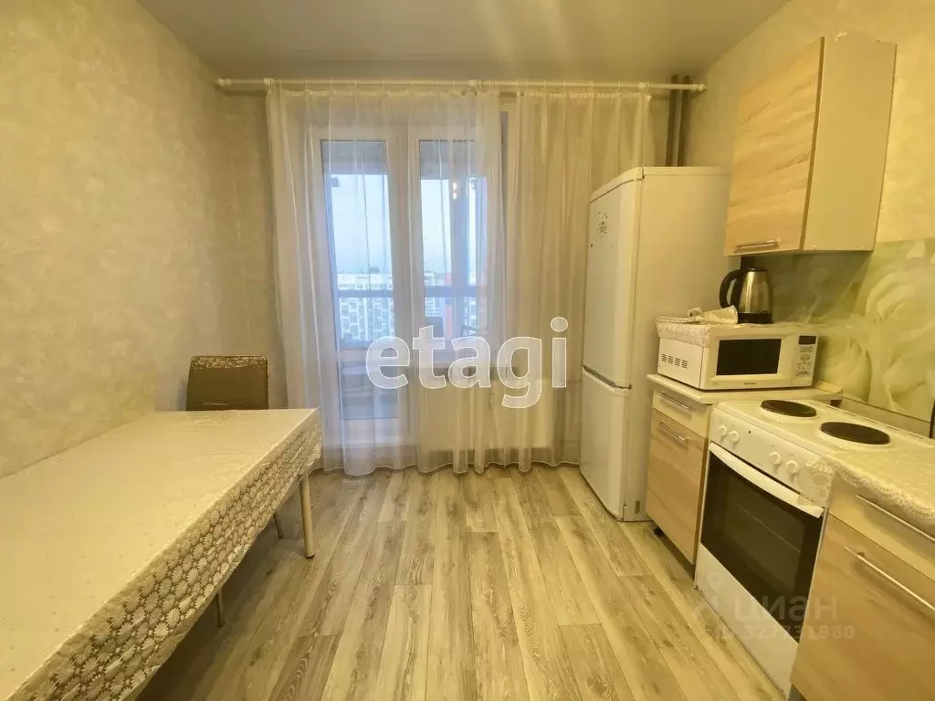 1-к кв. Тюменская область, Тюмень ул. Заполярная, 9 (37.6 м) - Фото 2