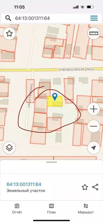 Участок в Саратовская область, Ершов  (2.75 сот.) - Фото 1