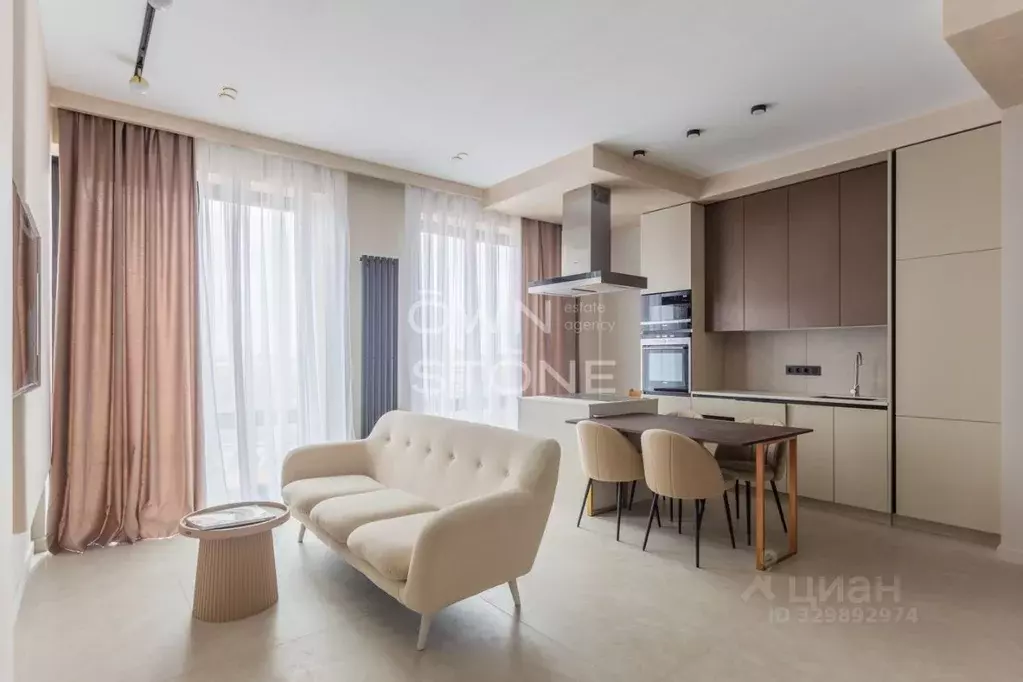 3-к кв. Москва Багратионовский проезд, 5Ак1 (75.5 м) - Фото 1