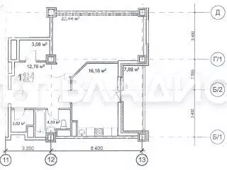 1-комнатная квартира: Нижний Новгород, Полтавская улица, 15 (69 м) - Фото 1