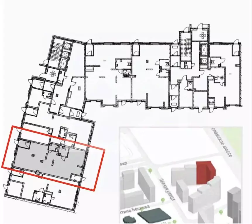 Помещение свободного назначения в Москва ул. Николая Озерова, 2к1 (99 ... - Фото 1
