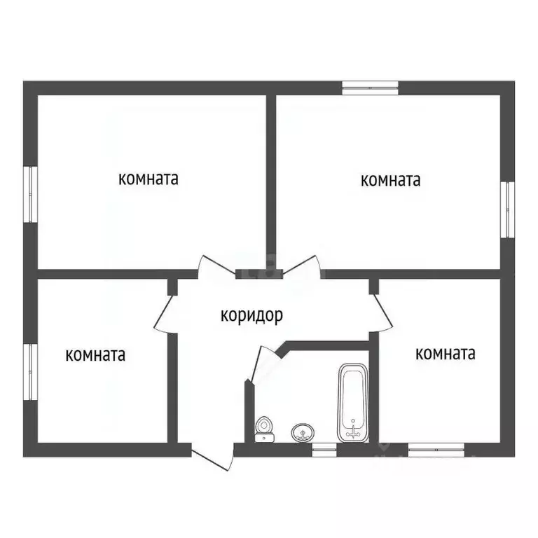 Дом в Воронежская область, с. Новая Усмань, Радуга мкр ул. Хвойная, 27 ... - Фото 2