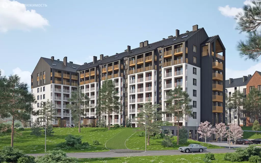 1-комнатная квартира: Светлогорск, Новая улица, 108-114 (50.11 м) - Фото 1