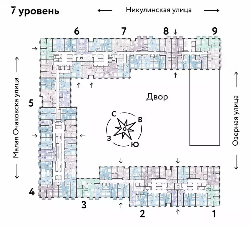 3-комнатная квартира: Москва, жилой комплекс Страна Озёрная (58.2 м) - Фото 1