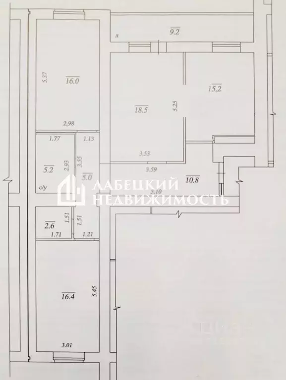 3-к кв. Самарская область, Самара Вольская ул., 79 (90.0 м) - Фото 1