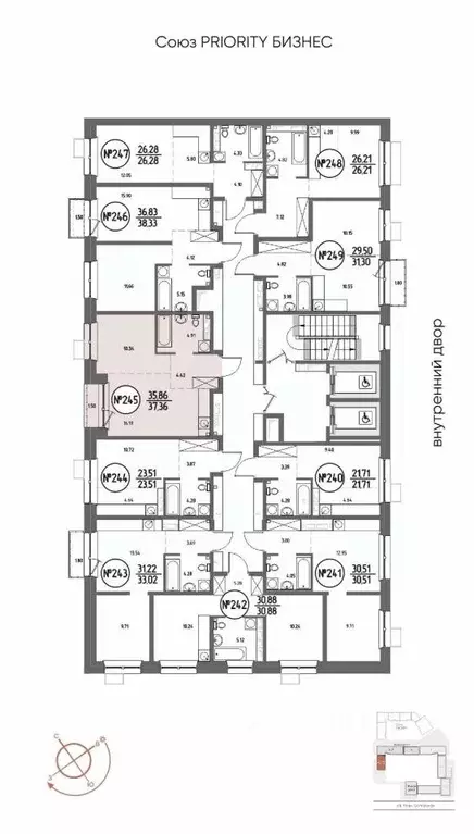 1-к кв. Иркутская область, Иркутск Макс жилой комплекс (37.36 м) - Фото 1
