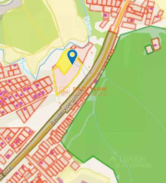 Участок в Тульская область, Тула городской округ, д. Медвенка  (100.0 ... - Фото 2