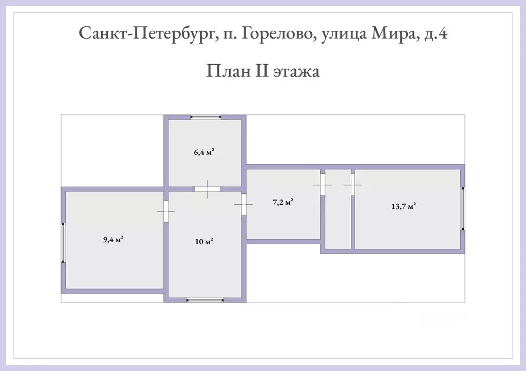 Дом в Санкт-Петербург Горелово тер., ул. Мира, 4 (150 м) - Фото 2