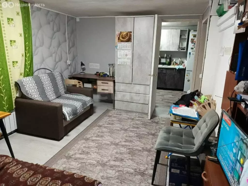 2-комнатная квартира: село Устье, Октябрьская улица, 22 (42 м) - Фото 0
