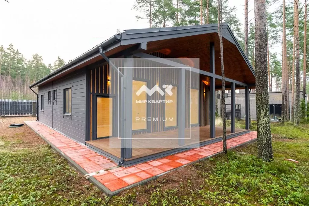 Дом в Ленинградская область, Выборгский район, Полянское с/пос, пос. ... - Фото 1