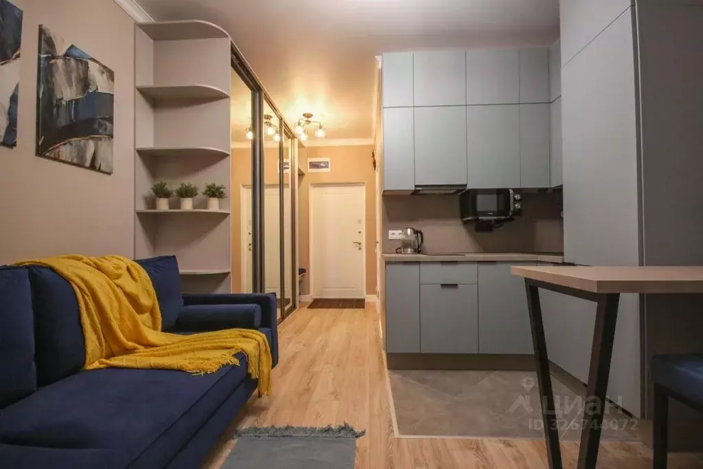 Студия Москва Скандинавия жилой комплекс, ул. Эдварда Грига, 16к2 ... - Фото 2