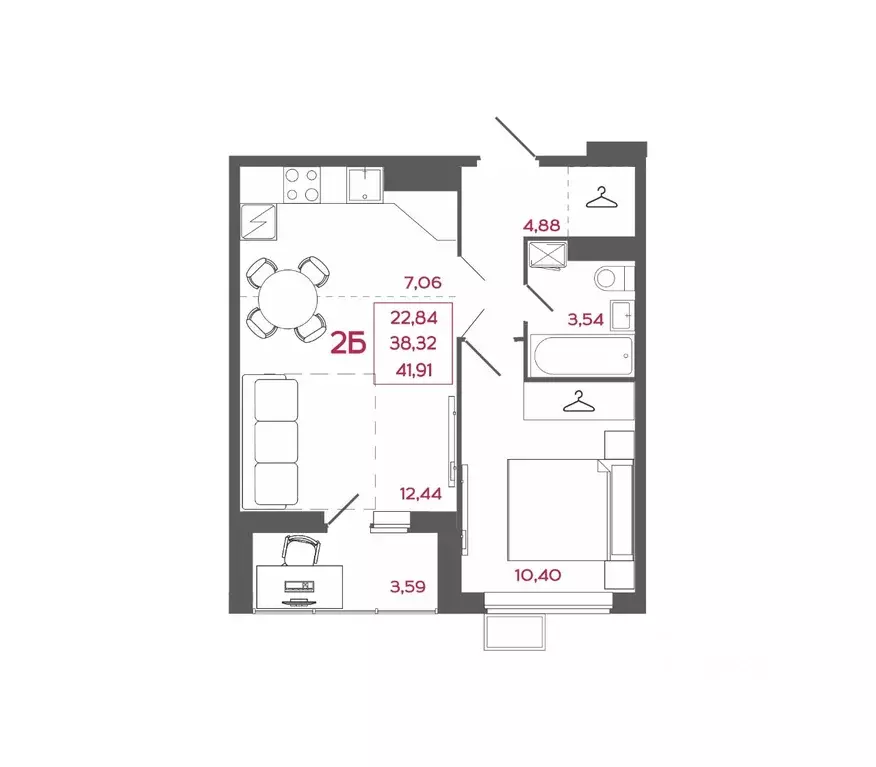 2-к кв. Пензенская область, Пенза Маньчжурия мкр, Стрижи жилой ... - Фото 1