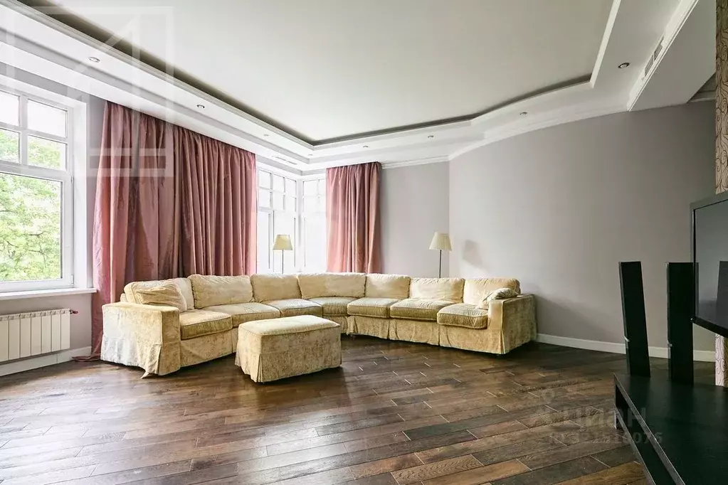 4-к кв. Москва Малый Новопесковский пер., 8 (210.0 м) - Фото 1