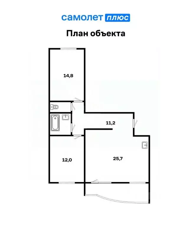 3-к кв. Свердловская область, Екатеринбург ул. Совхозная, 10 (78.0 м) - Фото 1