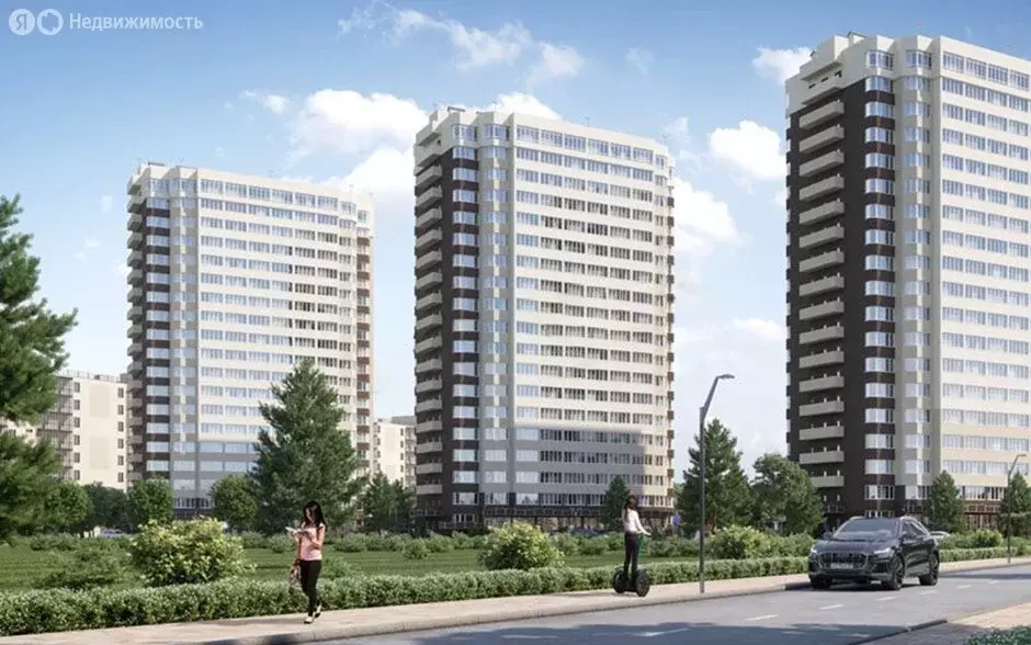 Квартира-студия: Анапа, Рождественская улица, 55к1 (28 м) - Фото 1