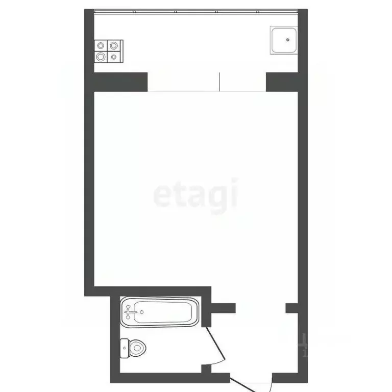 Студия Тюменская область, Тюмень Олимпийская ул., 34 (17.9 м) - Фото 2