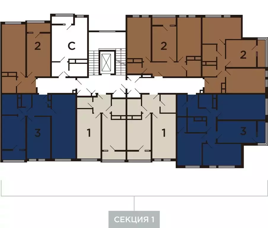 2-к кв. Московская область, Химки ул. Генерала Дьяконова, 6 (56.0 м) - Фото 1