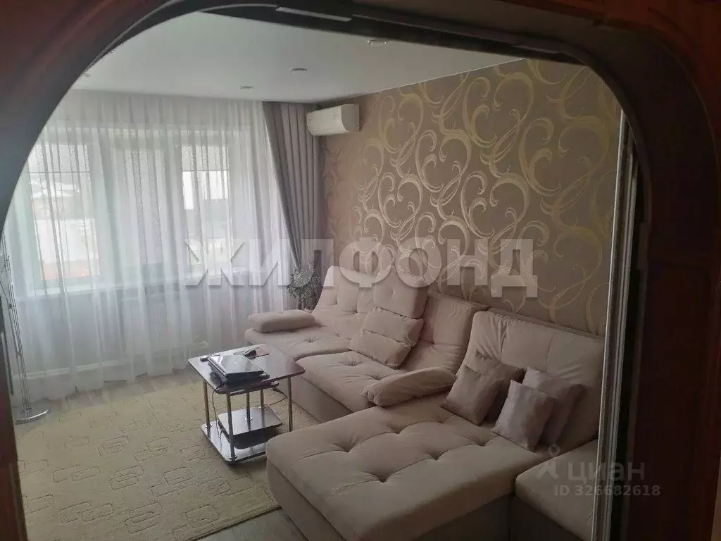 3-к кв. Новосибирская область, Обь Геодезическая ул., 6б (66.3 м) - Фото 1