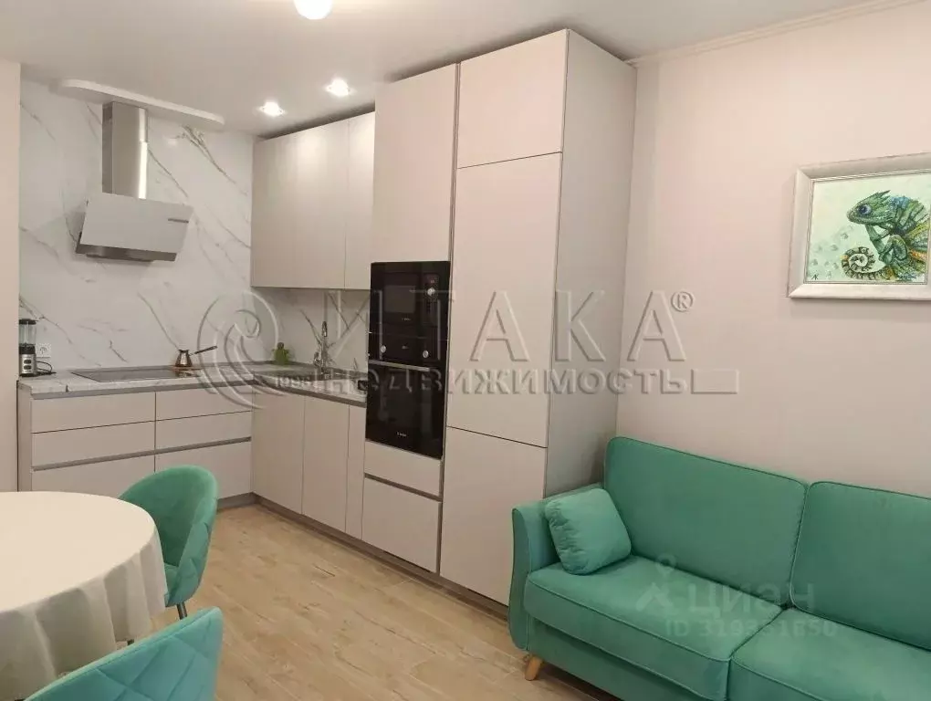 2-к кв. Санкт-Петербург наб. Черной речки, 5 (55.4 м) - Фото 1