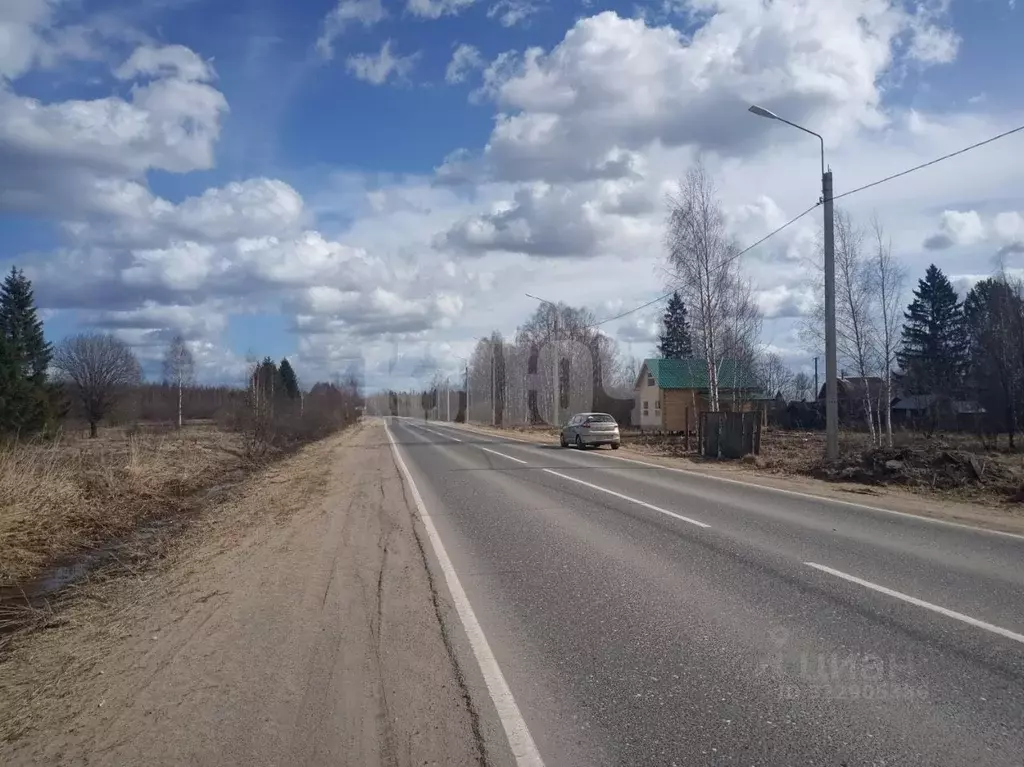 Участок в Вологодская область, Сокольский муниципальный округ, Деревня ... - Фото 2