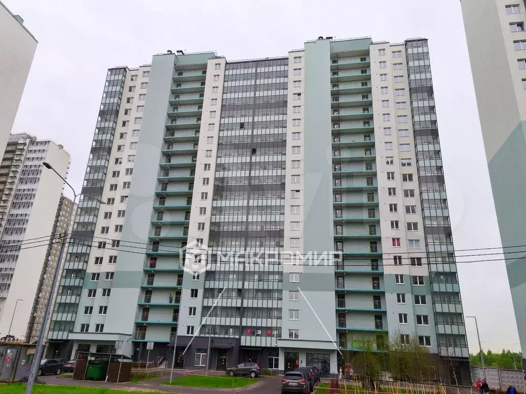 Квартира-студия, 17,6 м, 12/20 эт. - Фото 1
