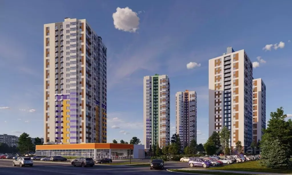 1-к кв. Ульяновская область, Ульяновск ул. Врача Михайлова (22.41 м) - Фото 1