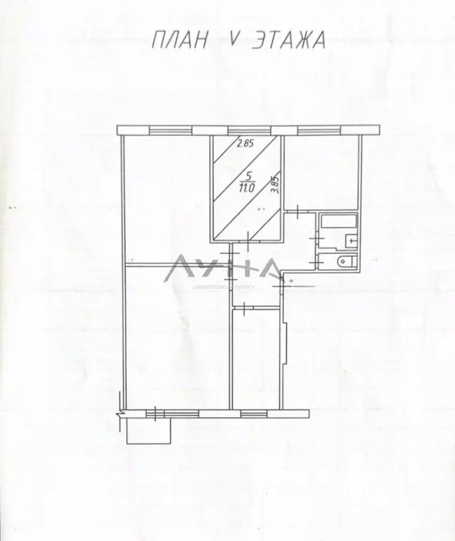 Комната Татарстан, Набережные Челны ул. Е.Н. Батенчука, 3 (11.0 м) - Фото 2