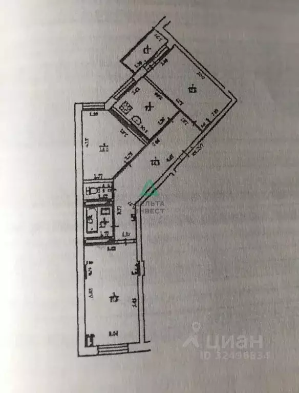 3-к кв. Башкортостан, Уфа ул. Генерала Кусимова, 15 (69.8 м) - Фото 2