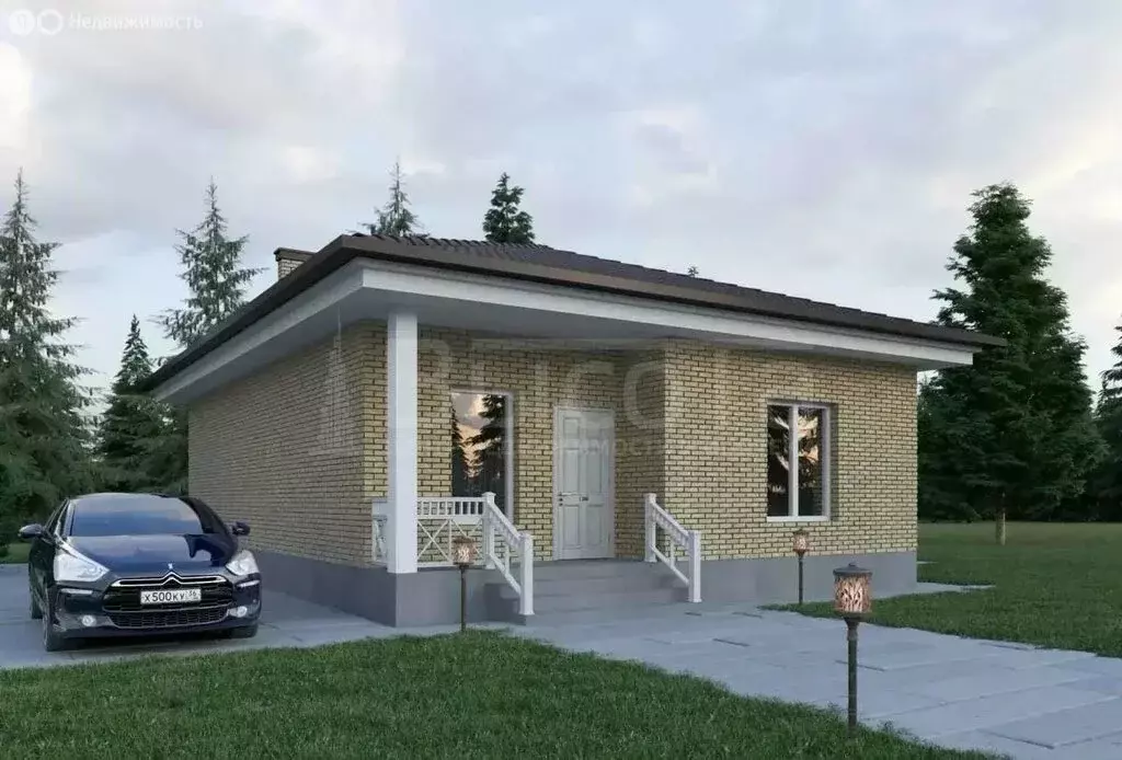 Дом в село Хвощеватка, Васильковая улица, 39 (99 м) - Фото 2