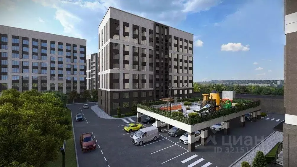 1-к кв. Ставропольский край, Ессентуки ул. Благодатная, 28 (53.15 м) - Фото 2