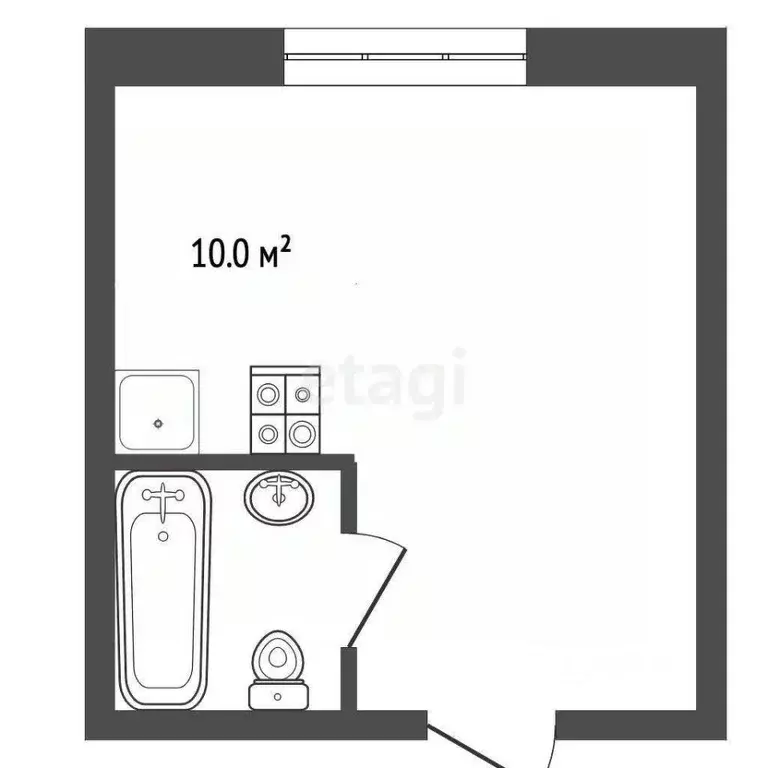 Студия Крым, Феодосия муниципальный округ, Коктебель пгт ул. Ленина, ... - Фото 2