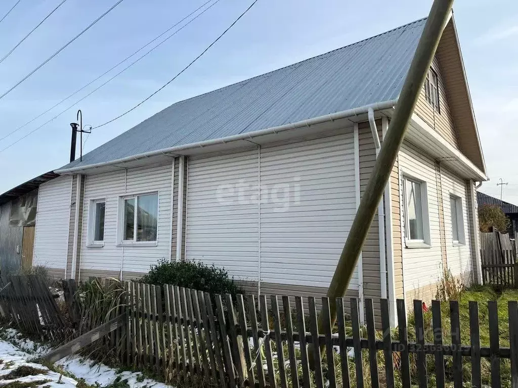 Дом в Свердловская область, Туринск пер. Победы, 5 (55 м) - Фото 1