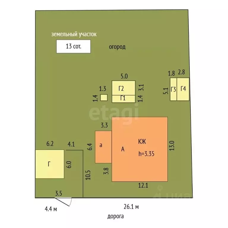 Дом в Башкортостан, Гафурийский район, Красноусольский сельсовет, с. ... - Фото 2