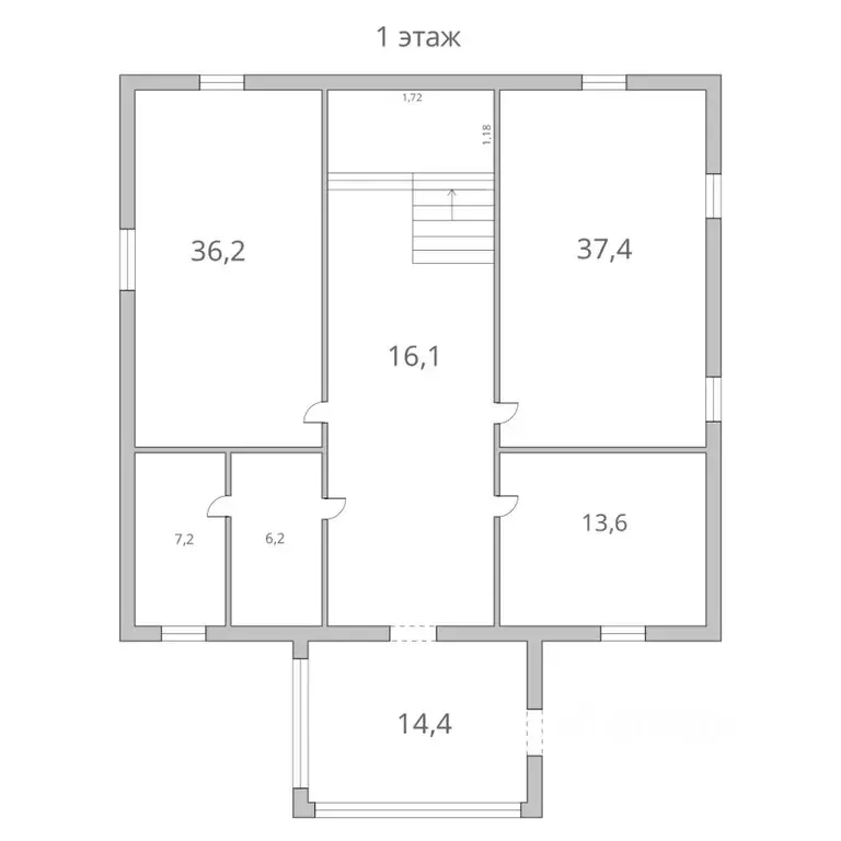 Дом в Омская область, Омск СОСН Урожай тер., 290 (240 м) - Фото 1