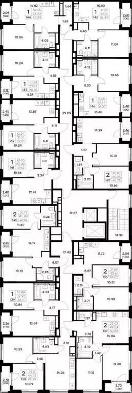 1-к кв. Владимирская область, Владимир Глоракс Октябрьский жилой ... - Фото 2
