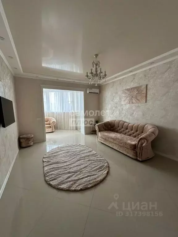 1-к кв. Краснодарский край, Краснодар Фестивальный мкр, ул. ... - Фото 0