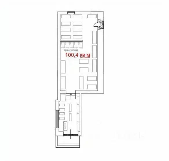 Торговая площадь в Москва Краснодарская ул., 57К3 (100 м) - Фото 1