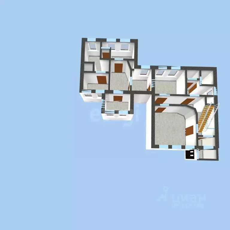 Дом в Белгородская область, Губкинский городской округ, с. Аверино ул. ... - Фото 2