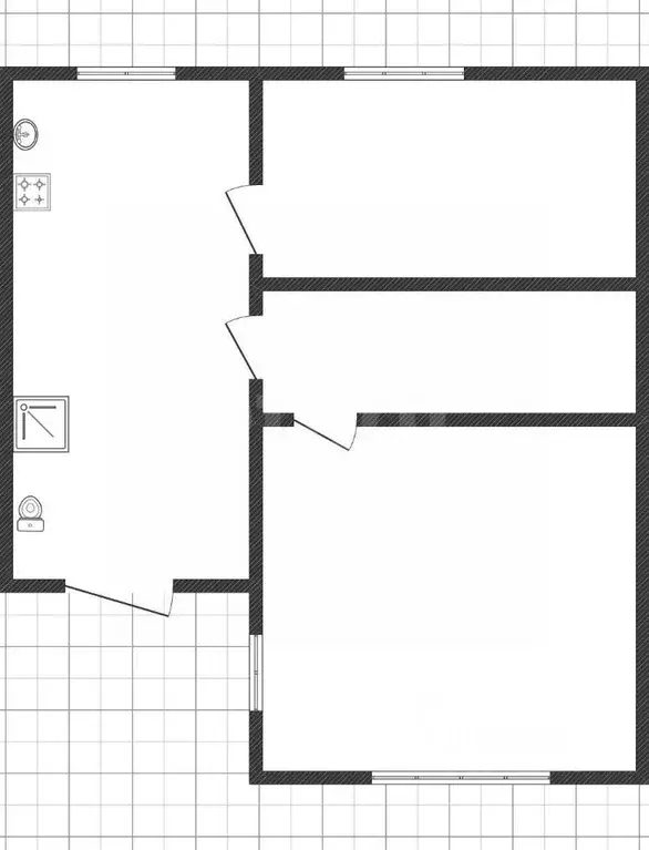 Дом в Белгородская область, Белгород ул. Константина Заслонова, 23 (54 ... - Фото 2