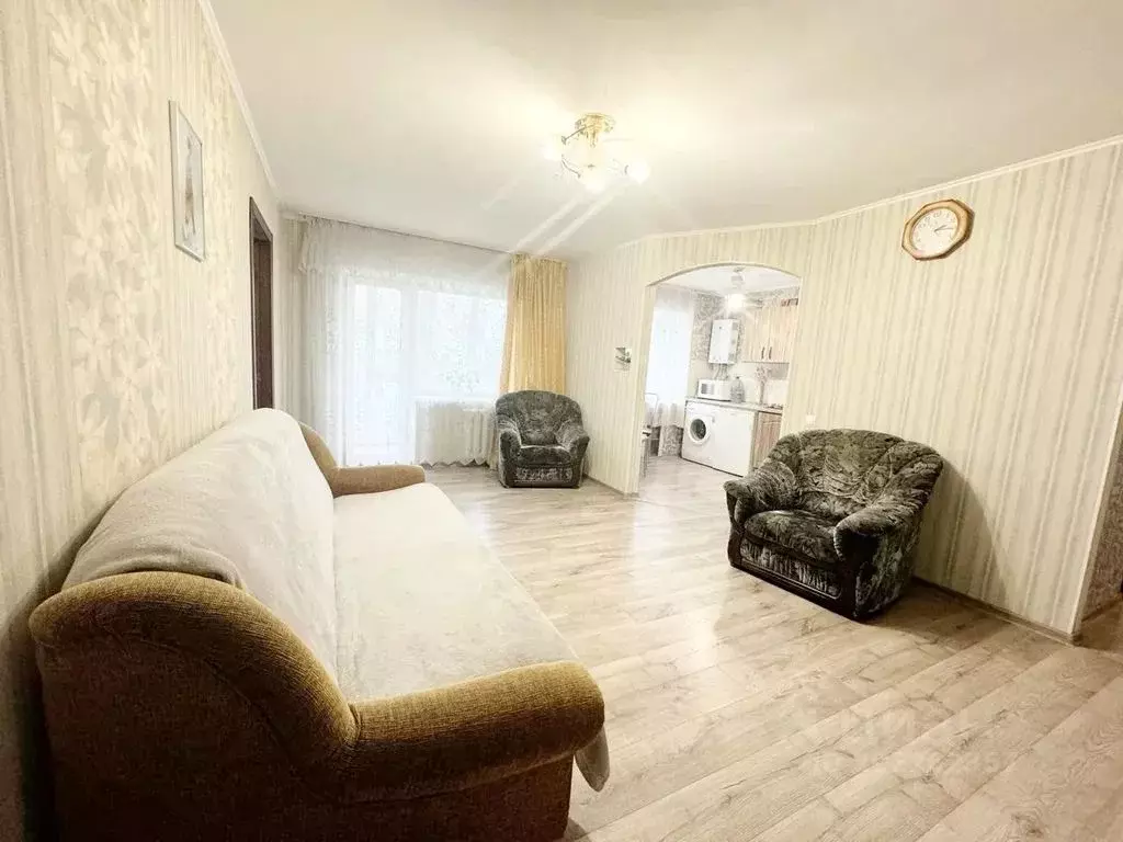 2-к кв. Калининградская область, Калининград Ленинский просп., 8 (47.0 ... - Фото 0
