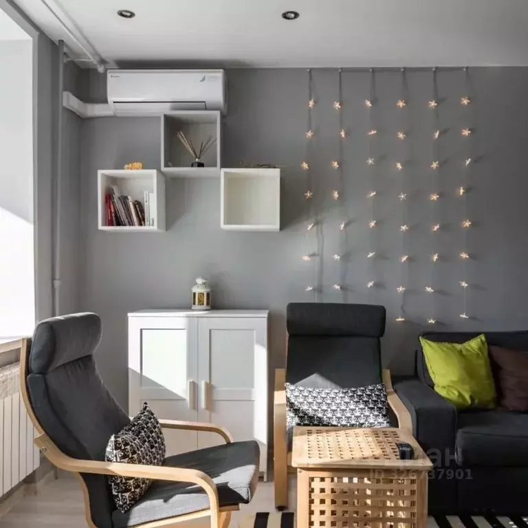 Студия Нижегородская область, Нижний Новгород ул. Минина, 25А (35.0 м) - Фото 1