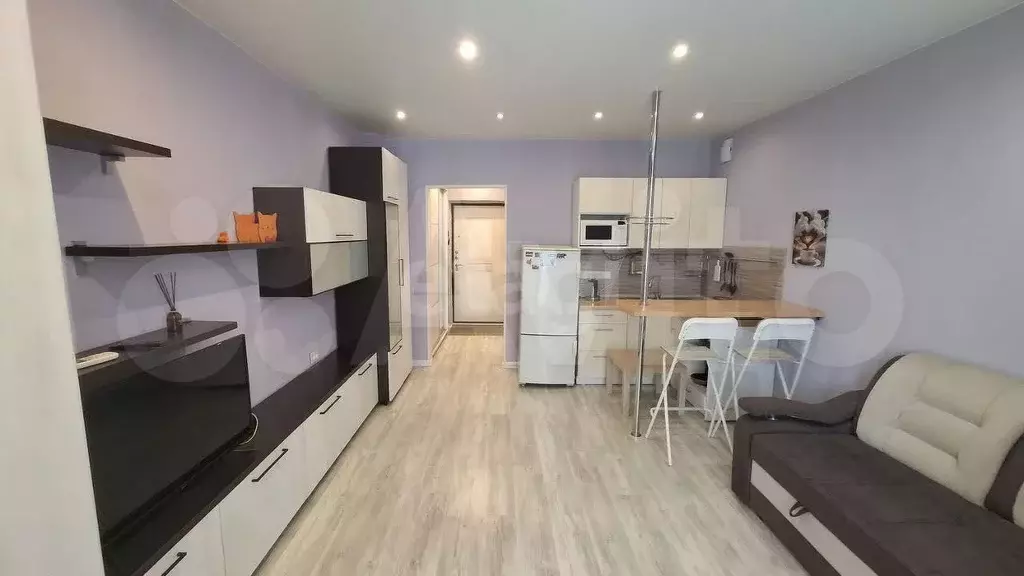 Квартира-студия, 25,5 м, 10/15 эт. - Фото 1