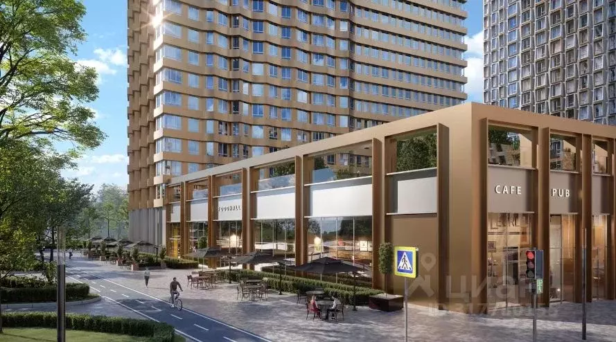 2-к кв. Москва Сидней Сити жилой комплекс, к5/1 (83.3 м) - Фото 1