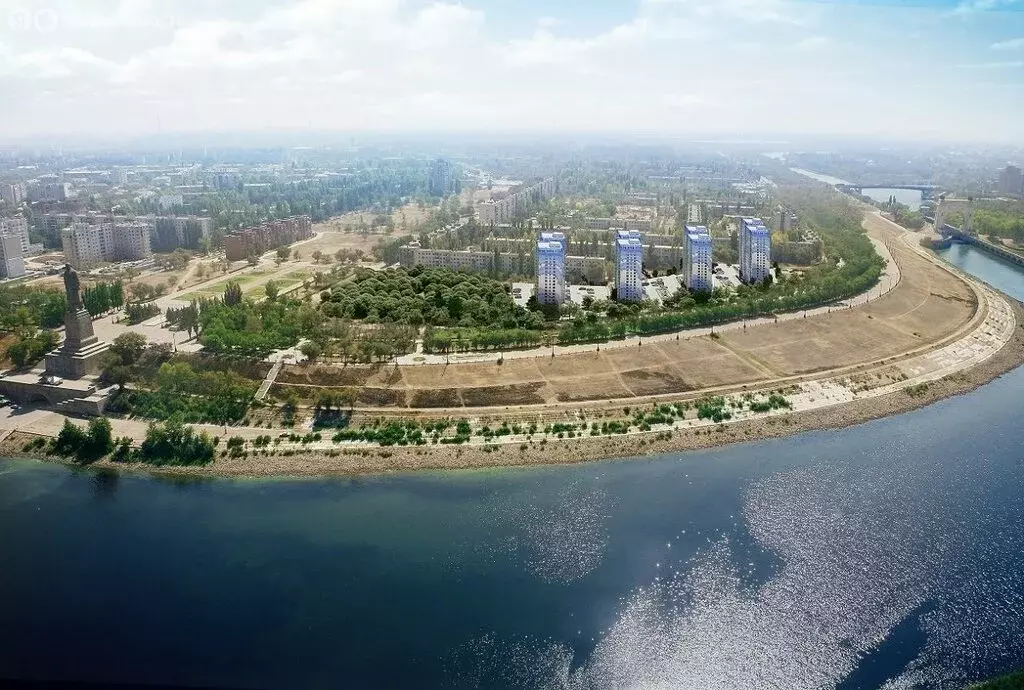 Квартира-студия: Волгоград, улица Фадеева, 59А (35.4 м) - Фото 1